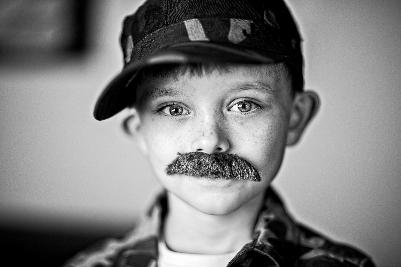boy, fake mustache, portrait, child, kid, black and white, boy, boy, boy, fake mustache, portrait, portrait, portrait, portrait, portrait, child, kid